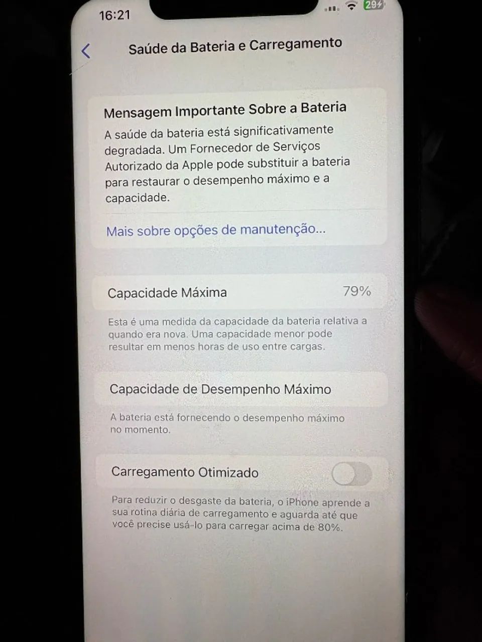 IPHONE XS MAX 256gb (leve defeito) 80% de bateria - Foto 3