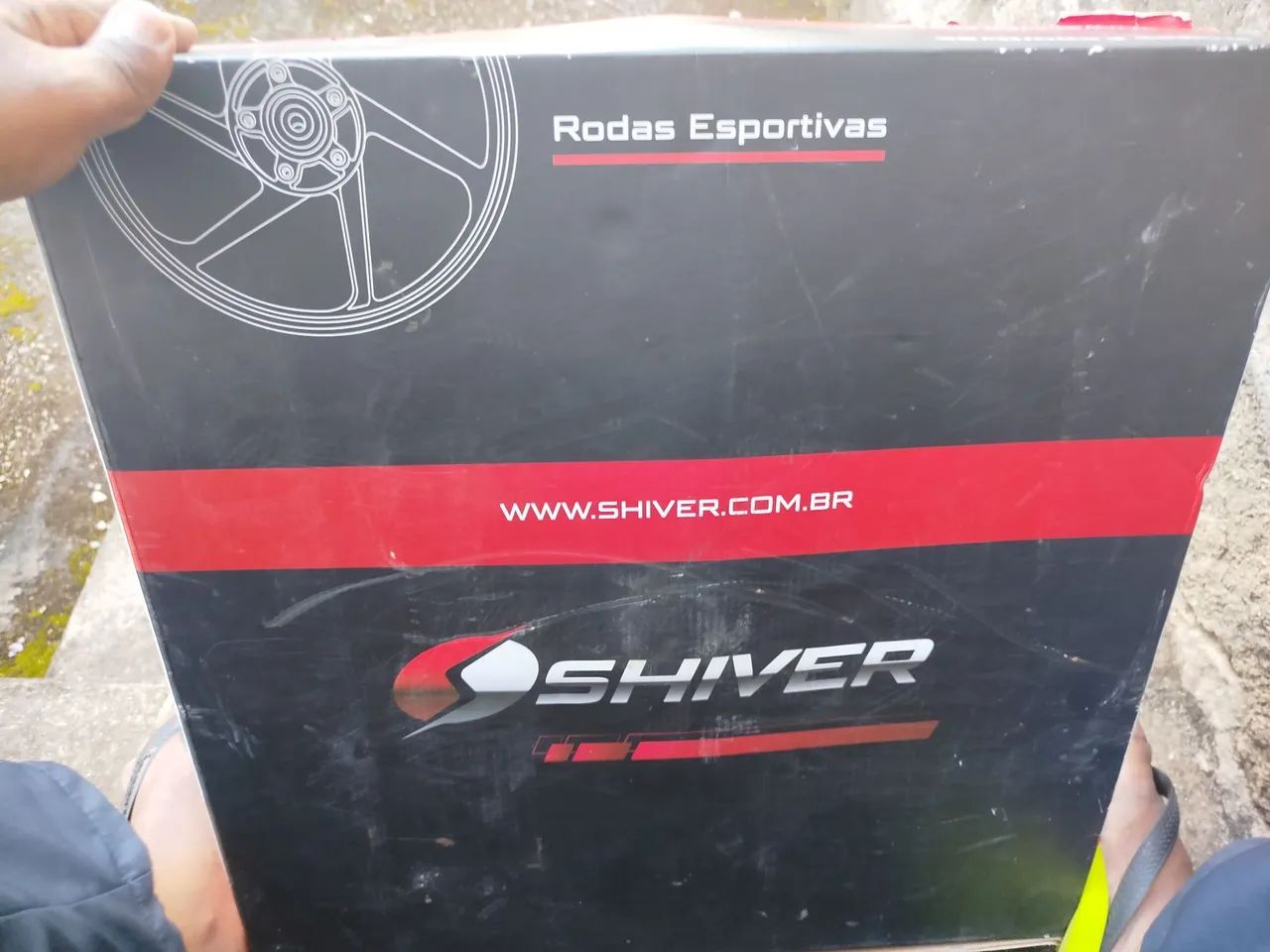 Roda de liga leve para moto - Foto 4