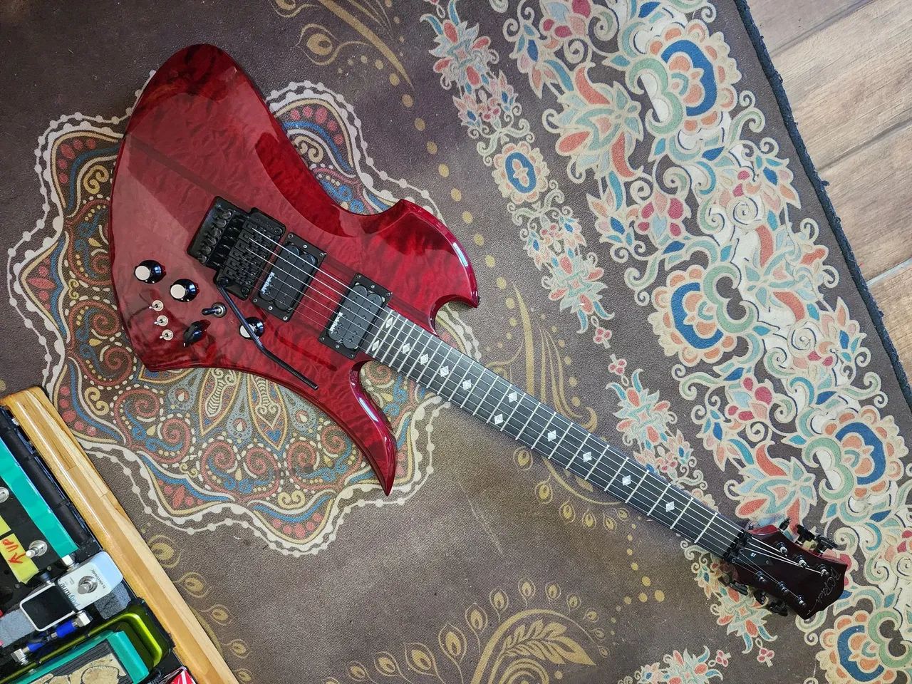 2009年製 B.C. Rich Mockingbird - ST スルーネック B.C rich mockingbird ST 2009 toda original - Instrumentos musicais
