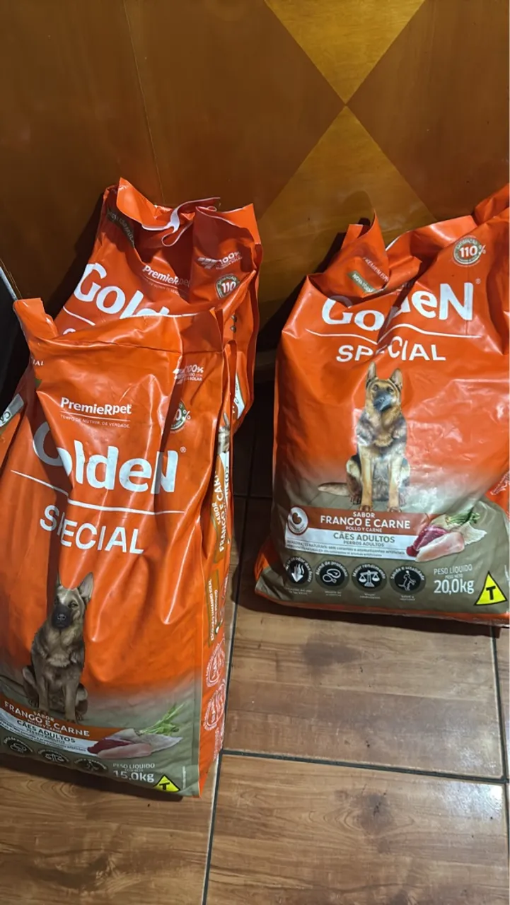 Golden Special Frango e Carne Cães Adultos