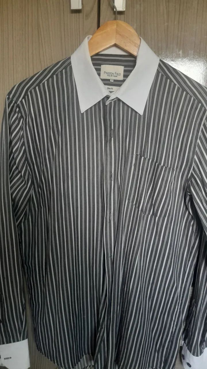 Camisa social preta - Foto 2