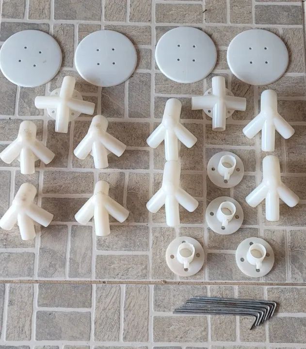 Tenda Gazebo 3 x 3 mt (Sem Lona) - Foto 2