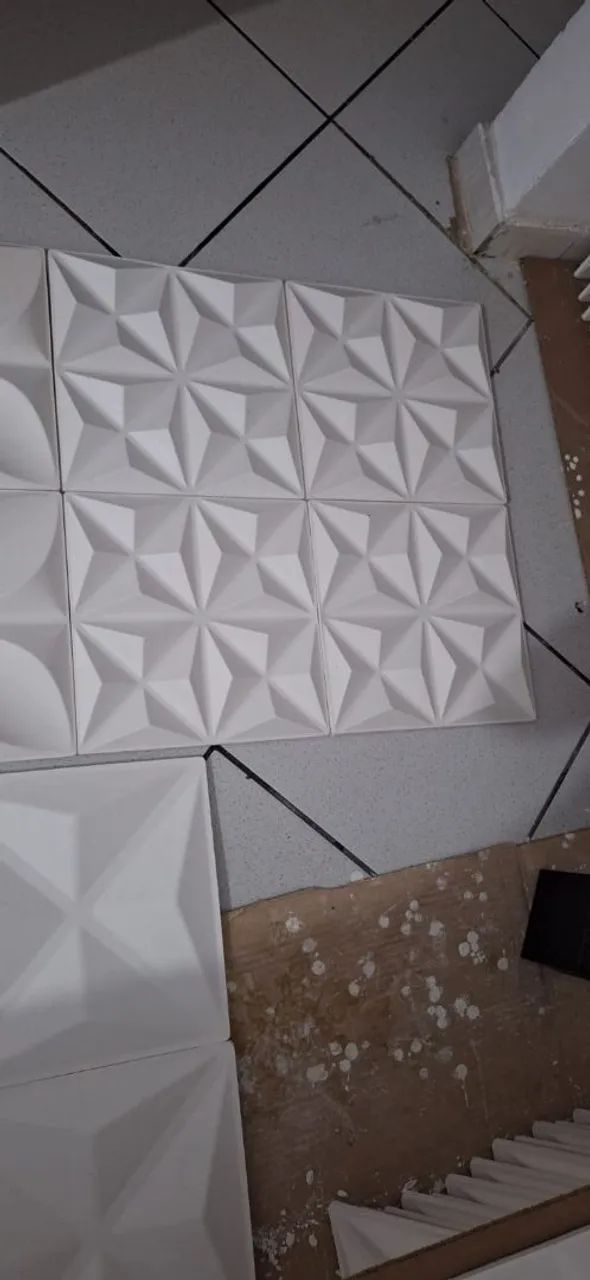 placa de gesso 3d  - Foto 3