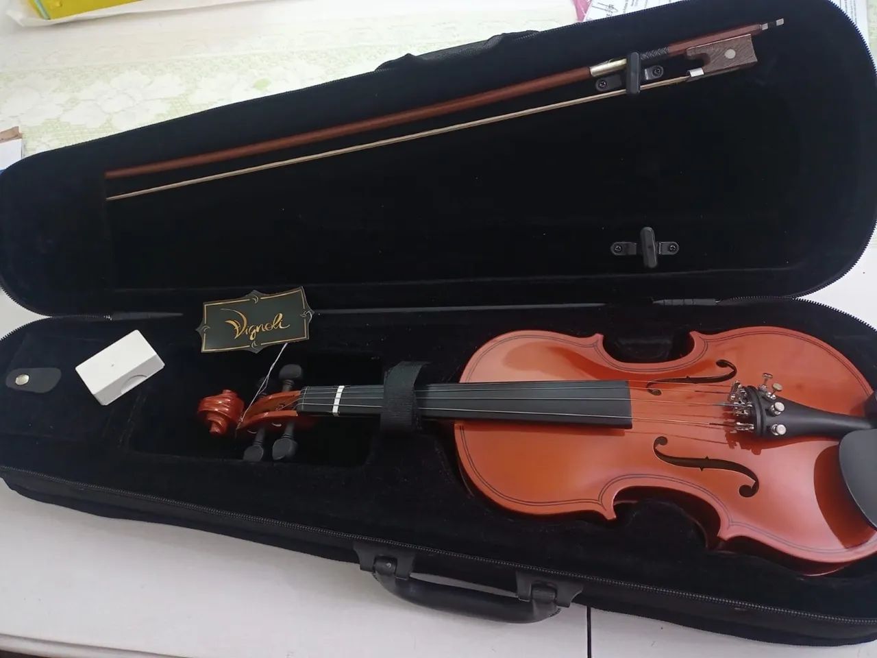 Violino D'ignoli Completo 1/4 Infantil NOVO