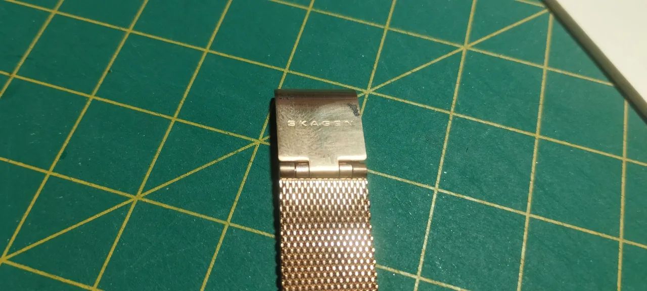 Relógio Skagen leonora Dourado Feminino - Foto 5