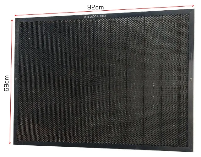 Mesa Colmeia - Máquinas Laser Co2 60x90cm