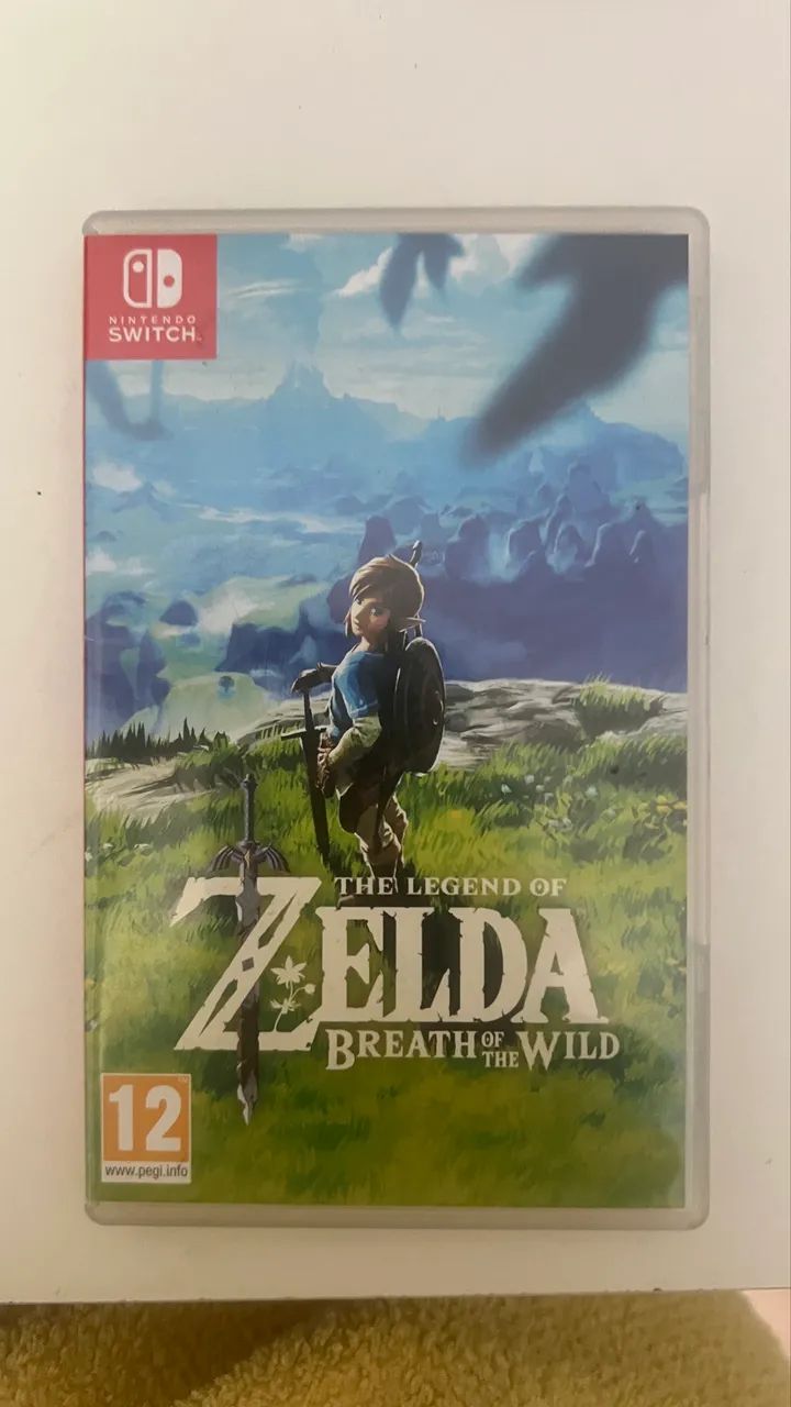 Zelda Breath of the Wild Mídia Física Nintendo Switch