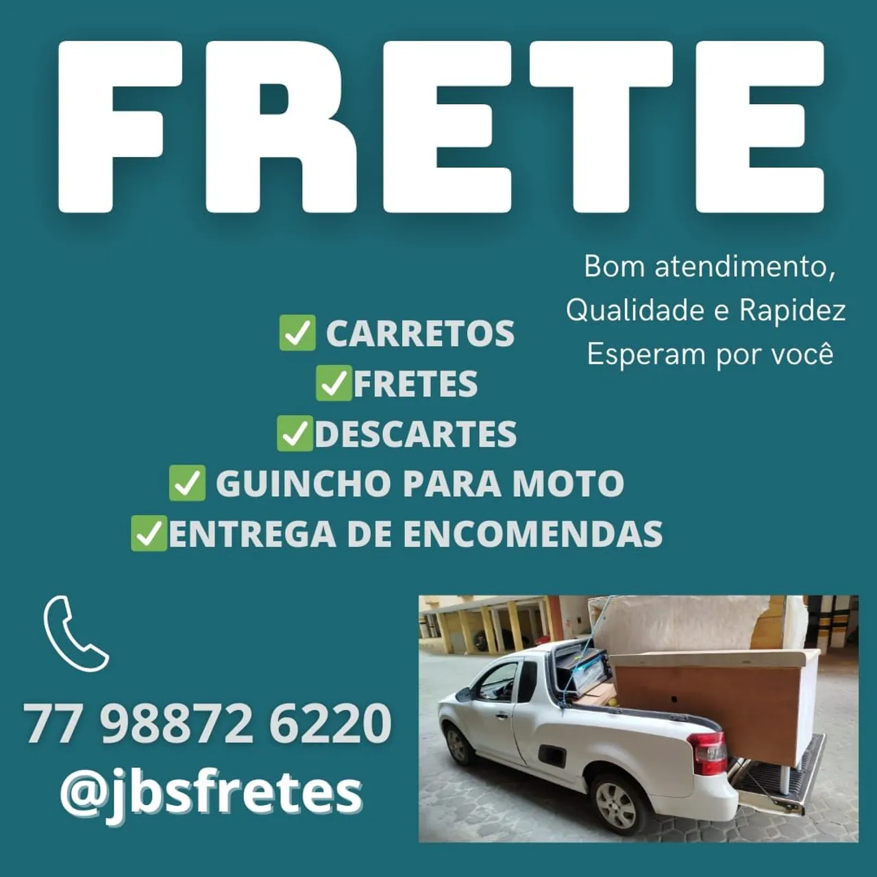 Fretes em Conquista