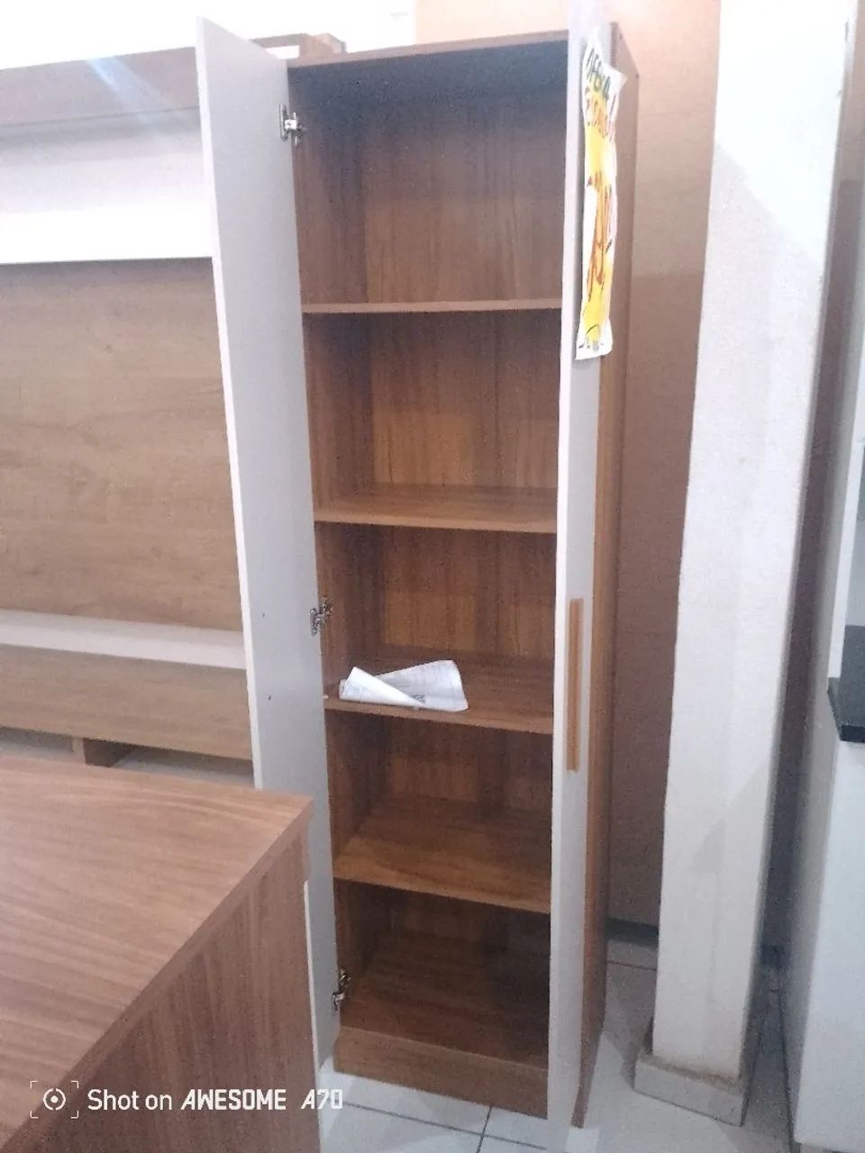 Armário multiuso 2 portas compacto  - Foto 2