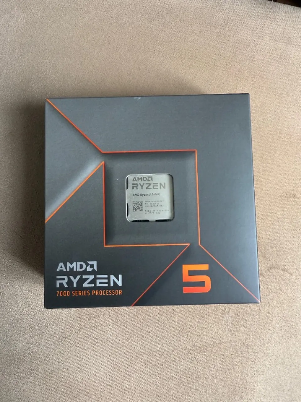 Processador AMD Ryzen 5 7600X, 5.3GHz Max Turbo, Cache 38MB, AM5, 6 Núcleos