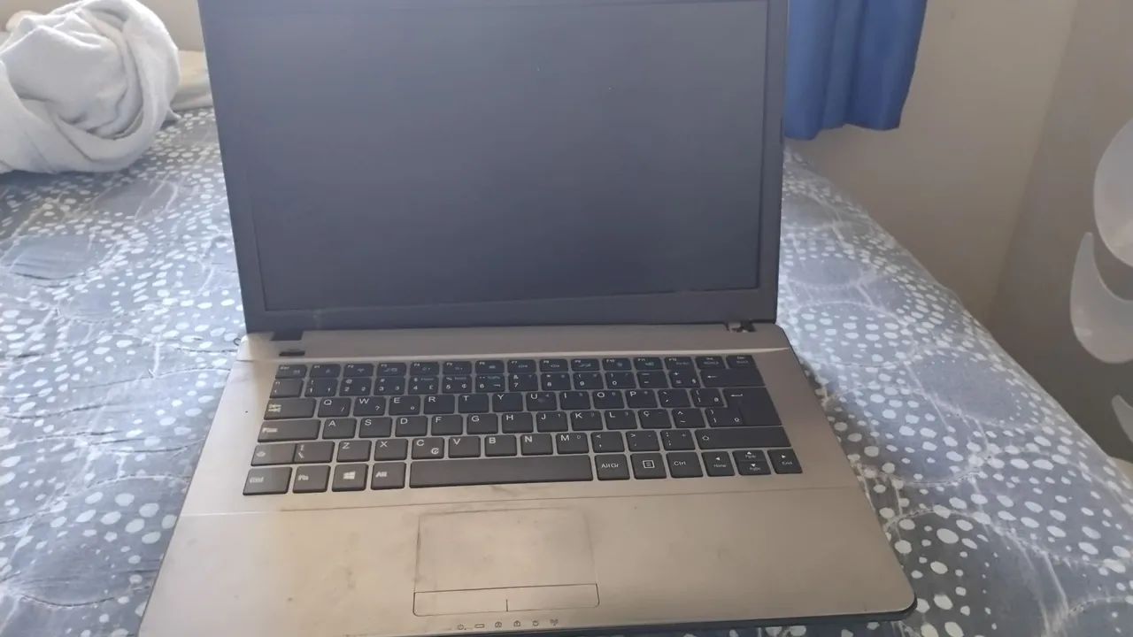 Notebook para retirar peças 