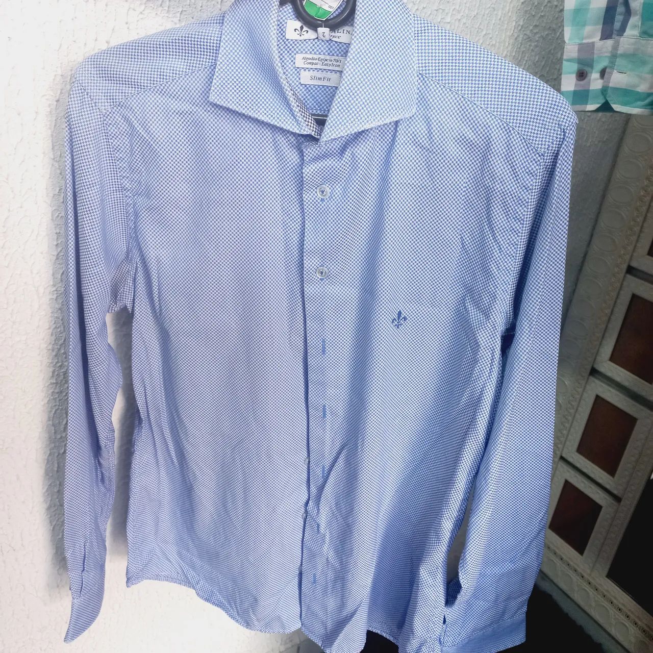 Kit 3 Camisas Sociais Slim Fit