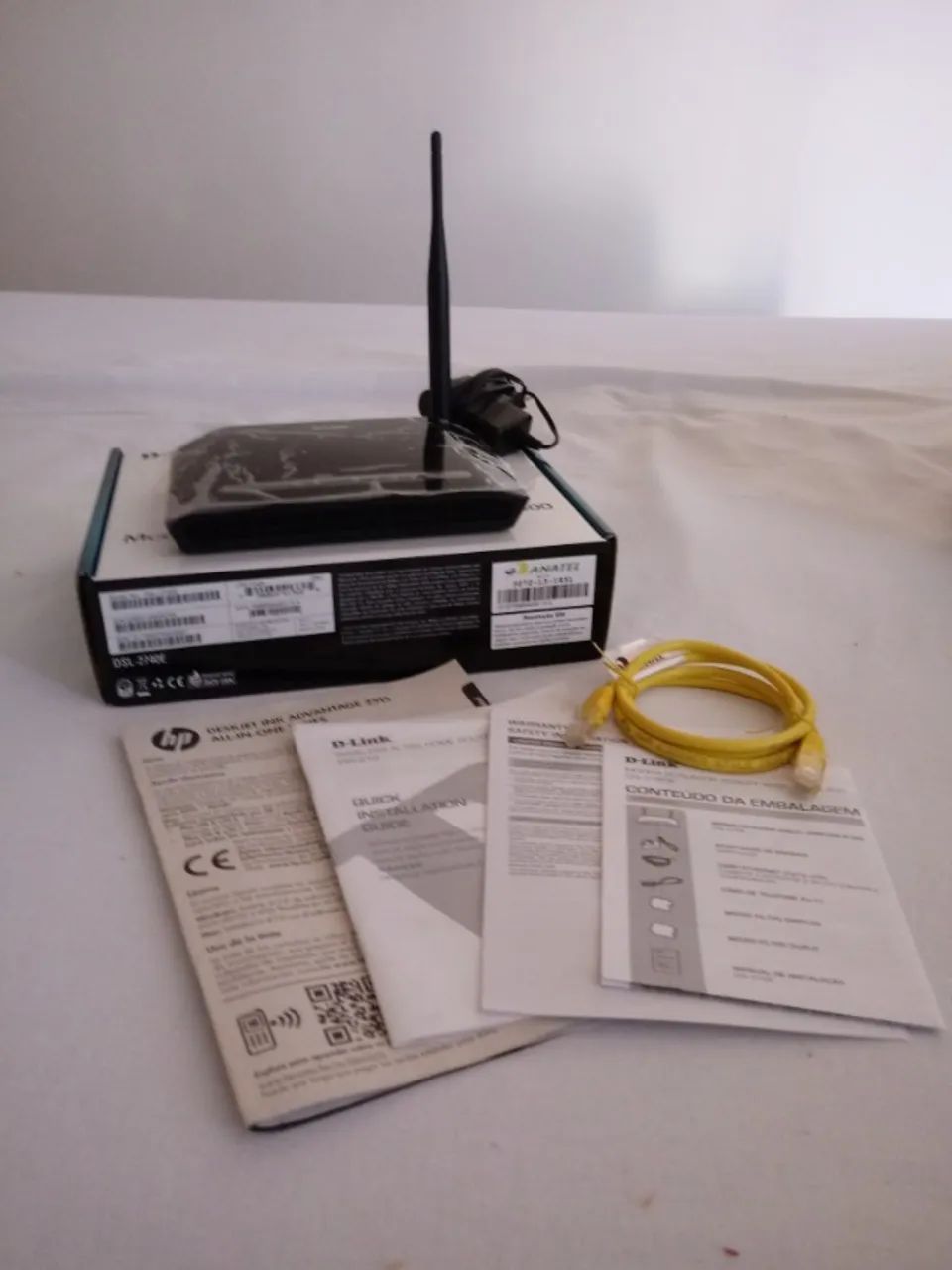 Roteador Wi-Fi D-Link com Fonte e Cabo de Rede - Foto 3