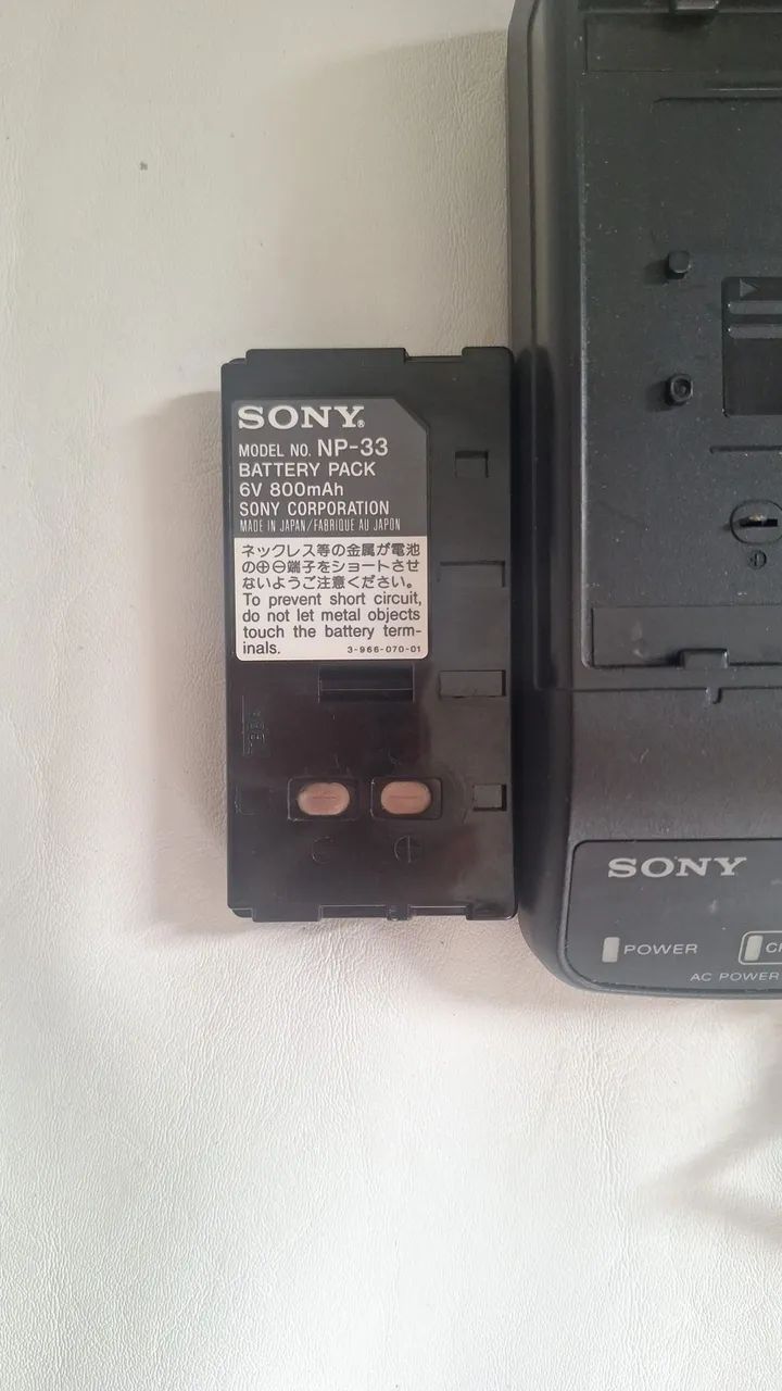 Filmadora FABIANA V8 SONY modelo CCD-TR373BR - Foto 6