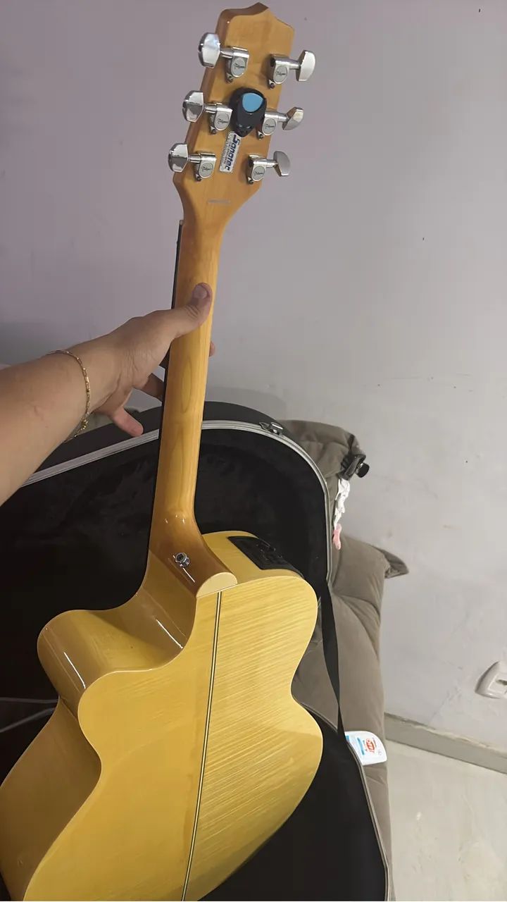 Violão Takamine koreano lindo!  - Foto 3