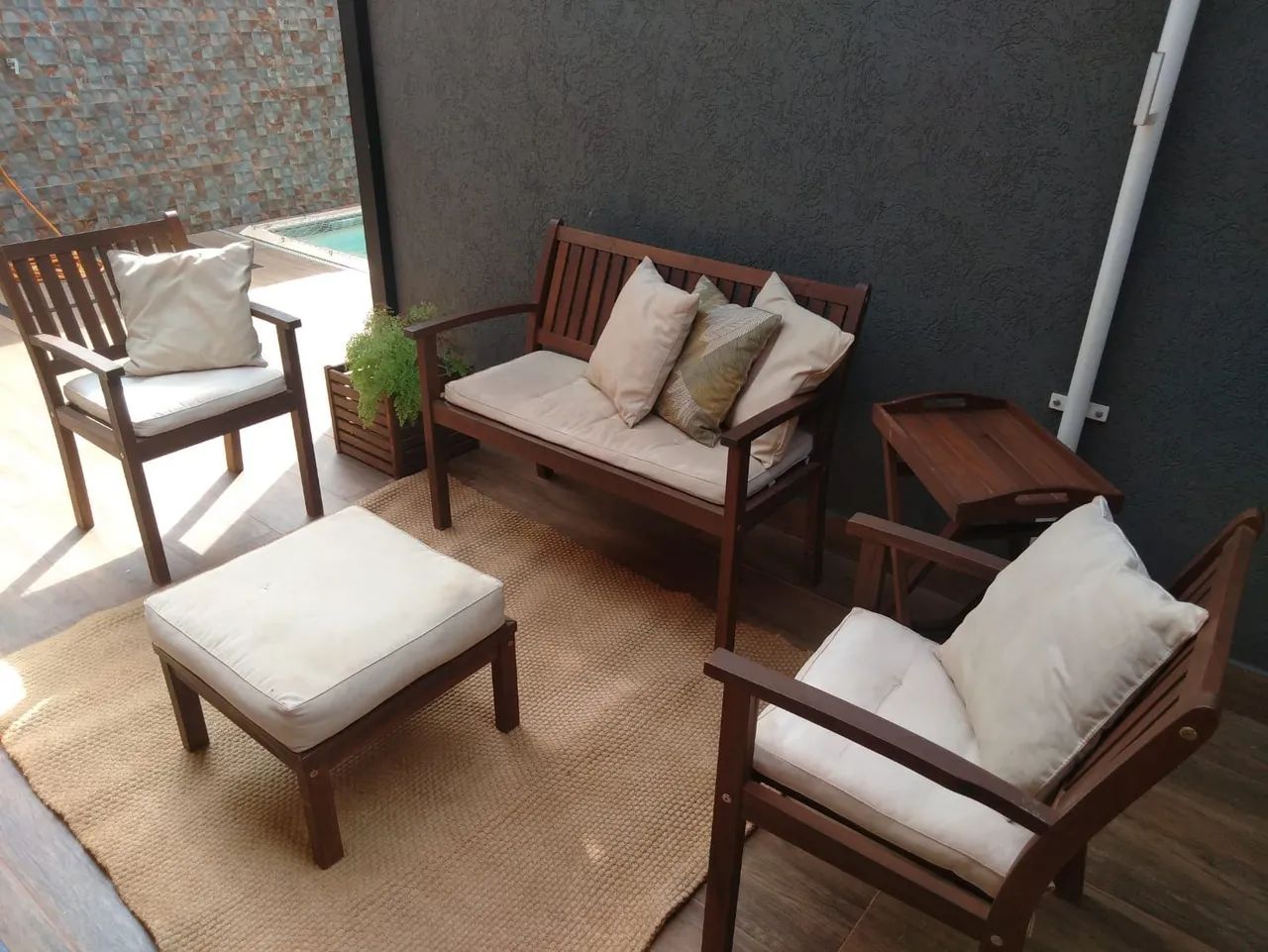 Conjunto externo - jardim - Tok stok