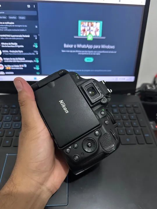 VENDO NIKON D5200 - APENAS CORPO - Foto 3