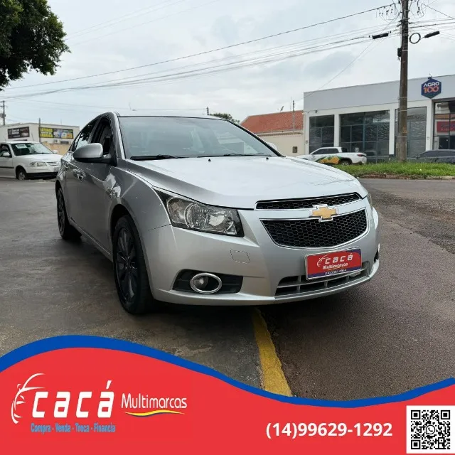 CHEVROLET CRUZE SEDAN LTZ 1.8 -2014 - AUTOMÁTICO - FLEX - COMPLETO