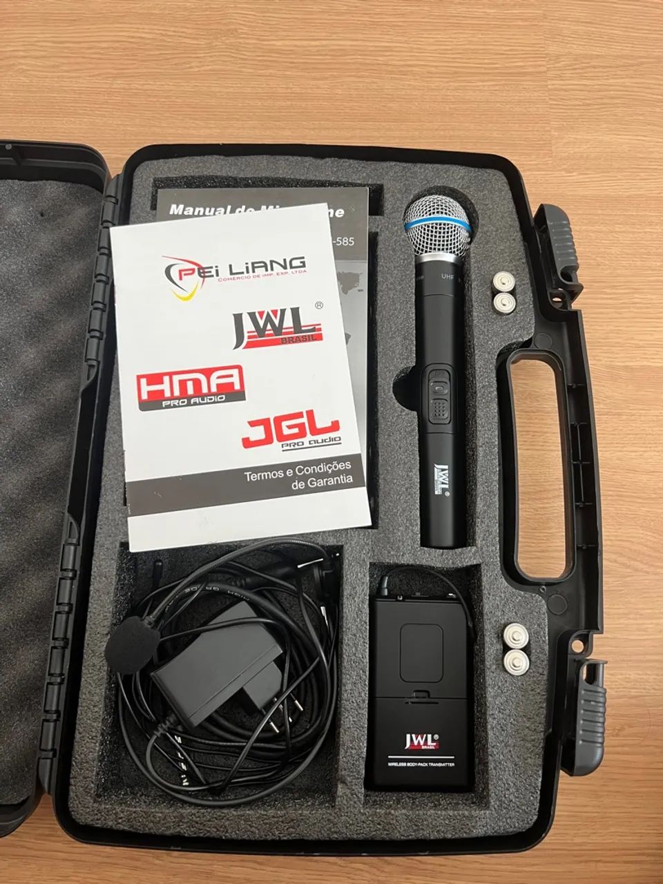 Microfone Sem Fio Headset e de Mão Profissional - Foto 6