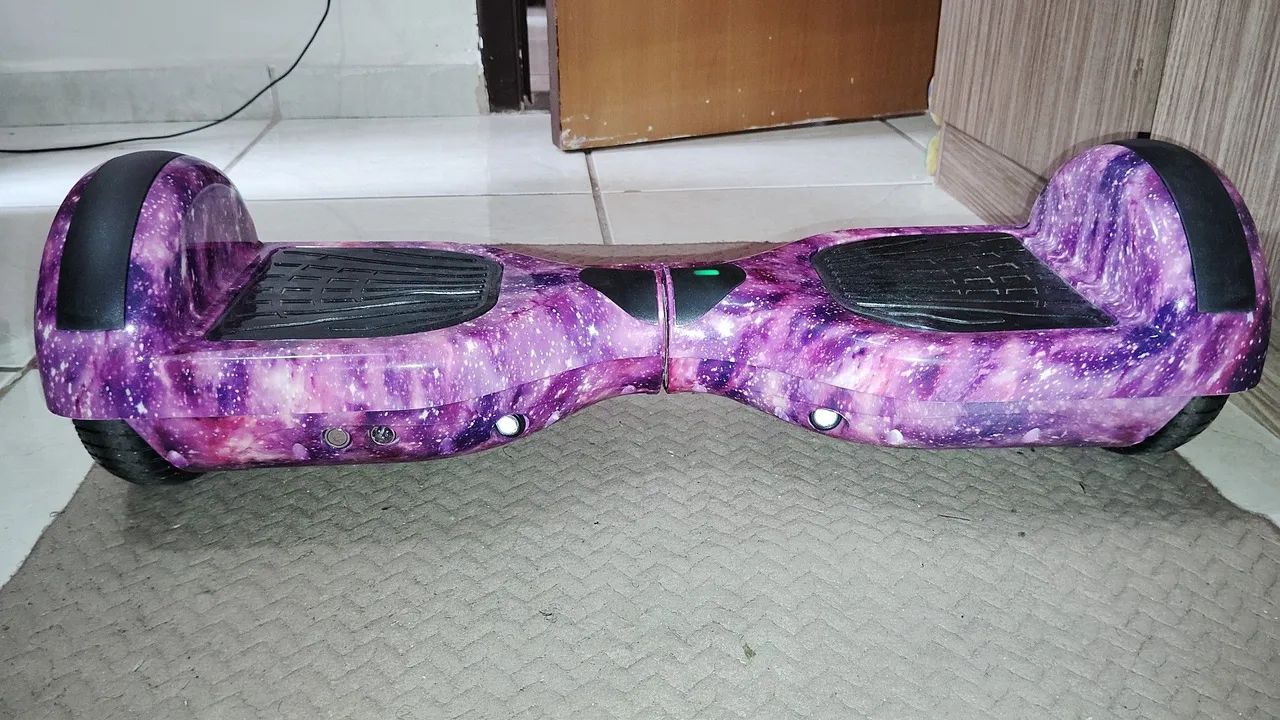 Hoverboard Galaxy com carregador, controle e bolsa - Foto 3