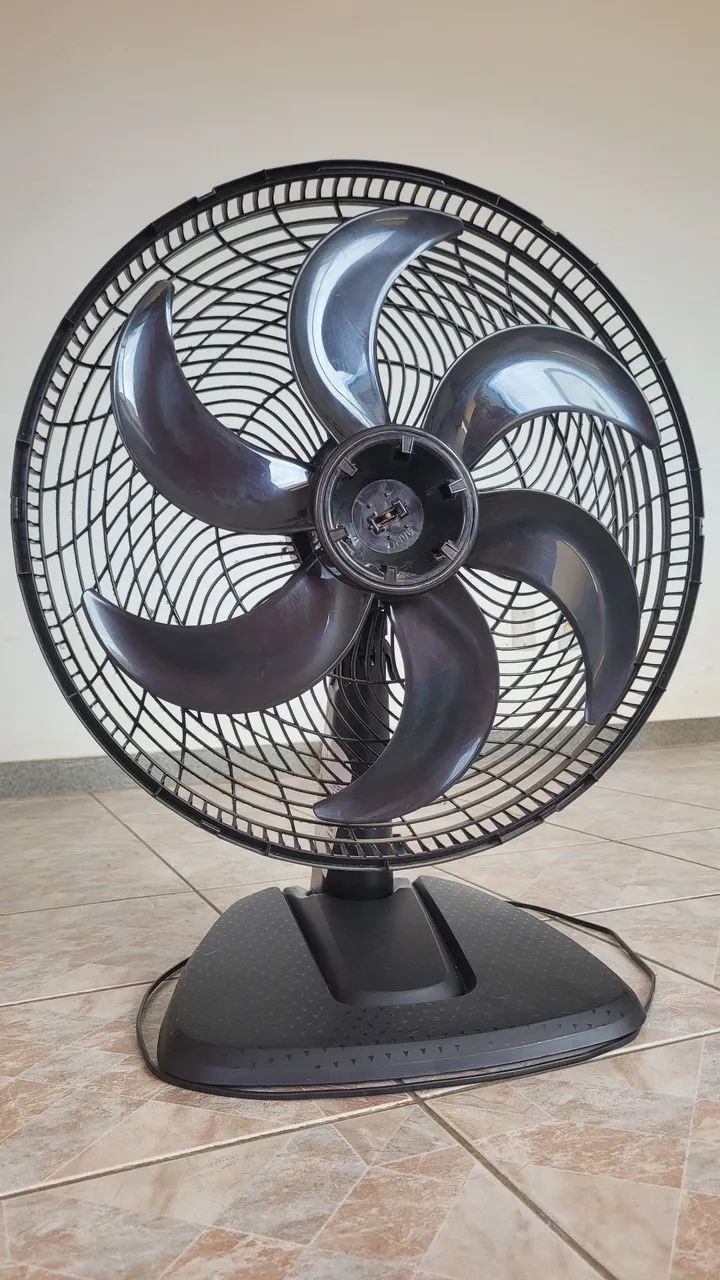 Ventilador de Mesa Arno 6 Pás - Preto - Foto 5