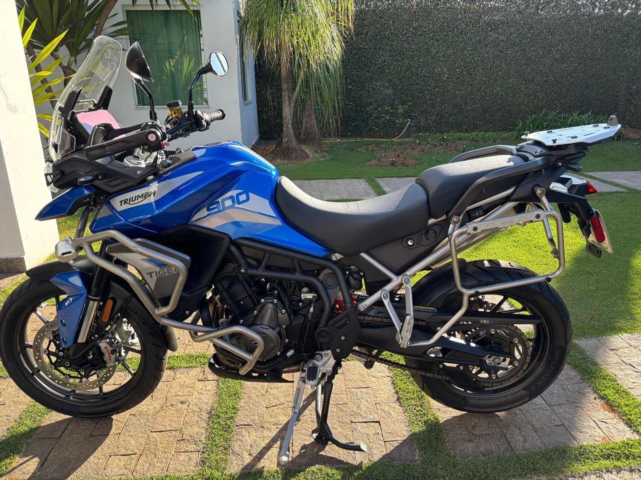 Tiger 900 GT Pro 2023 IPVA 2026 pago.