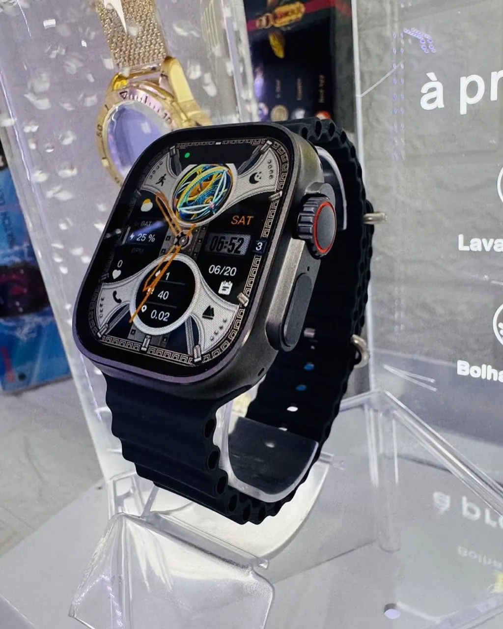 Smartwatch Ultra 49mm Tela Grande - Design Moderno