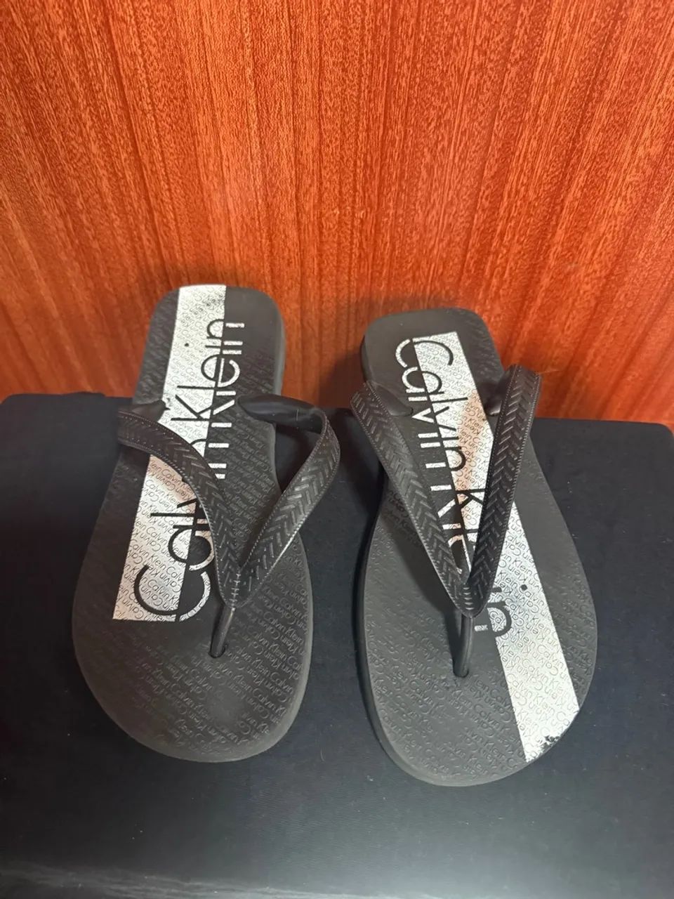 Chinelo Calvin Klein Preto - Foto 4