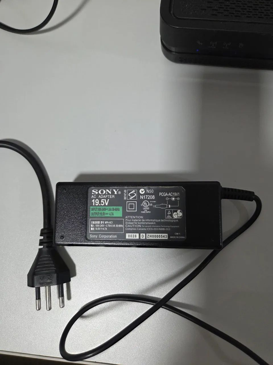 Fonte notebook Adaptador AC Sony 19.5V - Foto 2