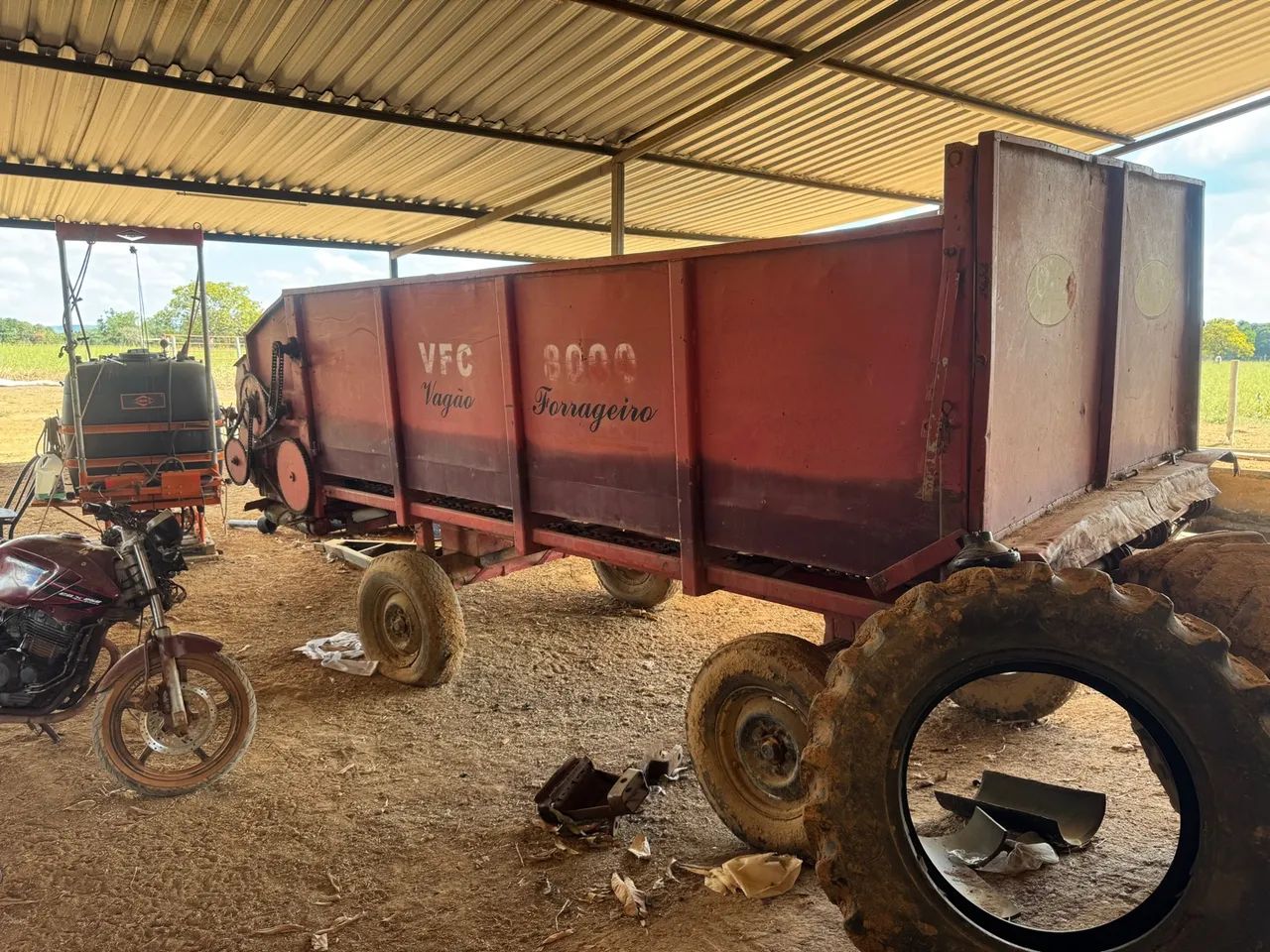 VAGÃO FORRAGEIRO
