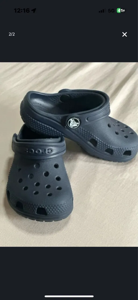 Tênis original da Nike e Crocs original