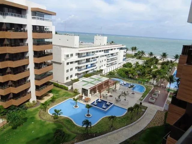 Apartamento mobili para aluguel anual, 03 suites, varanda, dce,  em Ponta de Campina - Foto 2