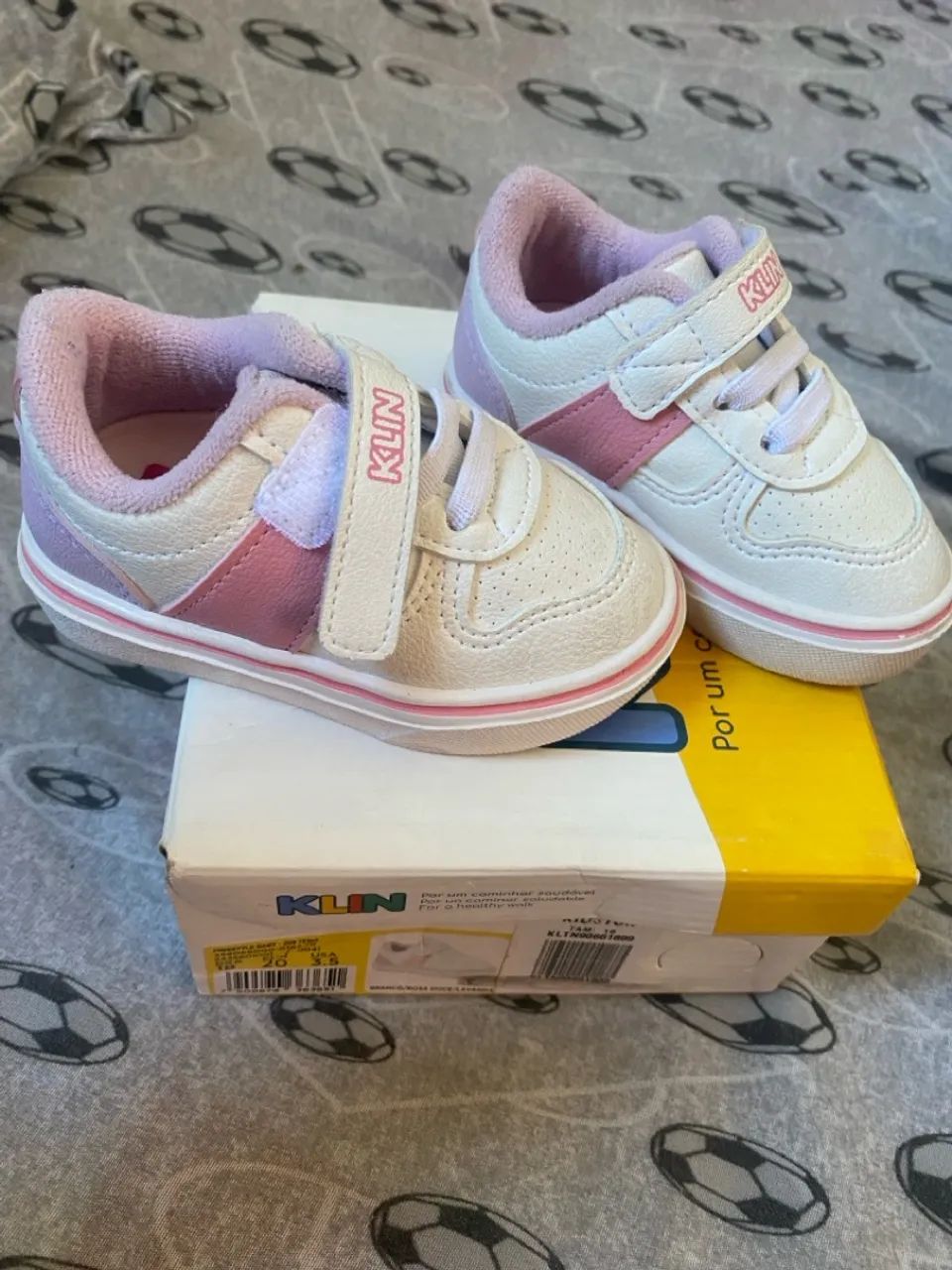 Tênis infantil Klin Kidstok, nº 18 - Foto 3