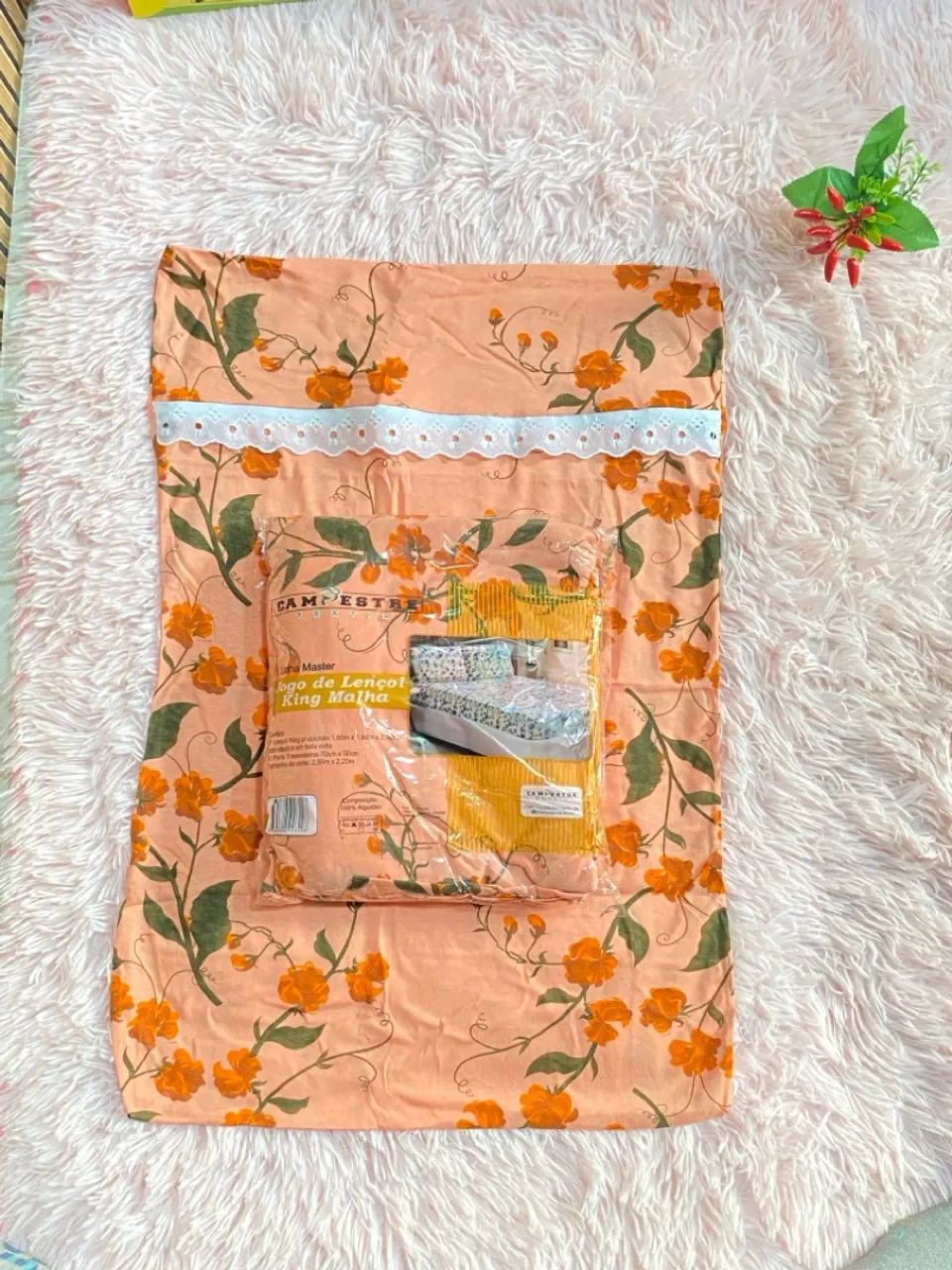 Jogo de lençol King malha  - Foto 4