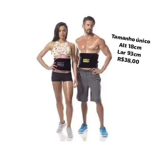 Cinto modelador SWEAT BELT - Tamanho Único - Foto 4