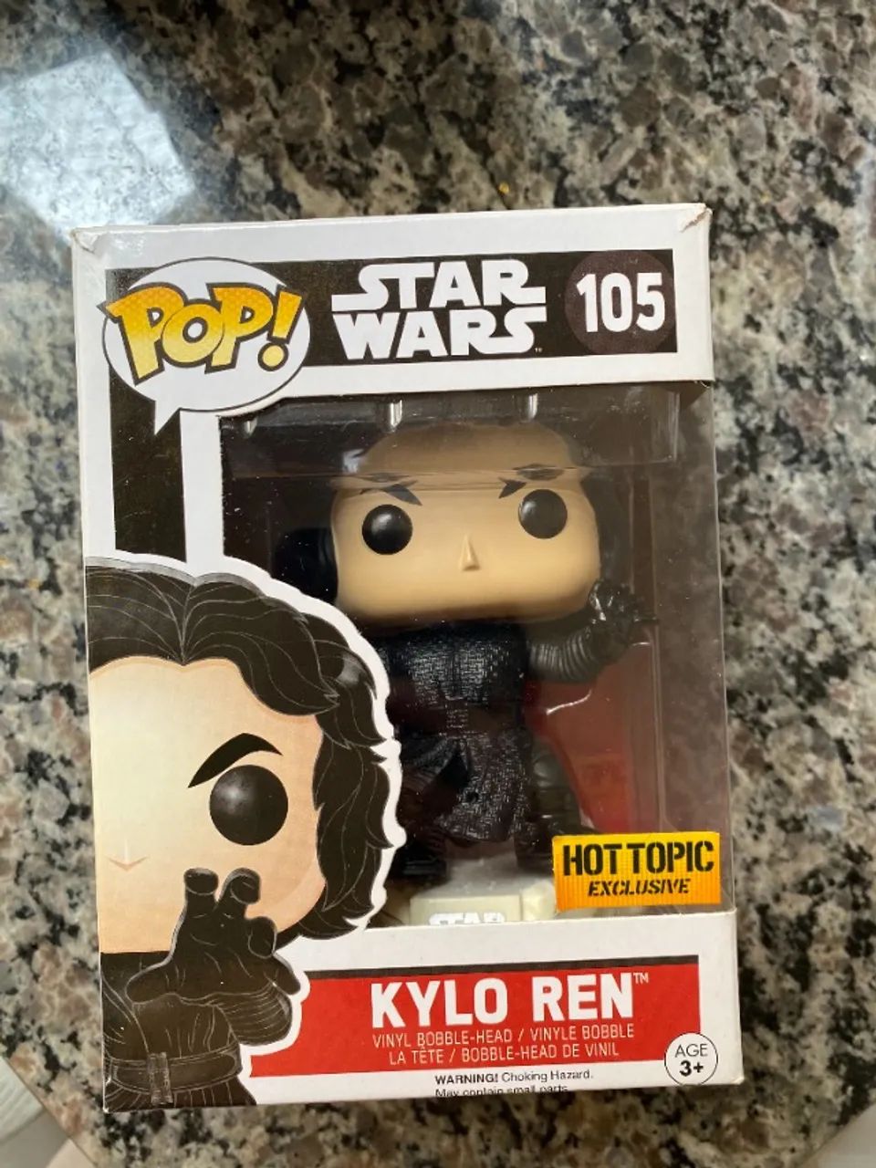 Funko Pop! Star Wars Kylo Ren 105 Original Colecionável