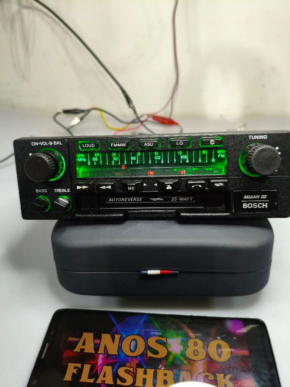 Rádio toca fitas Bosch Miami com Bluetooth  - Foto 5