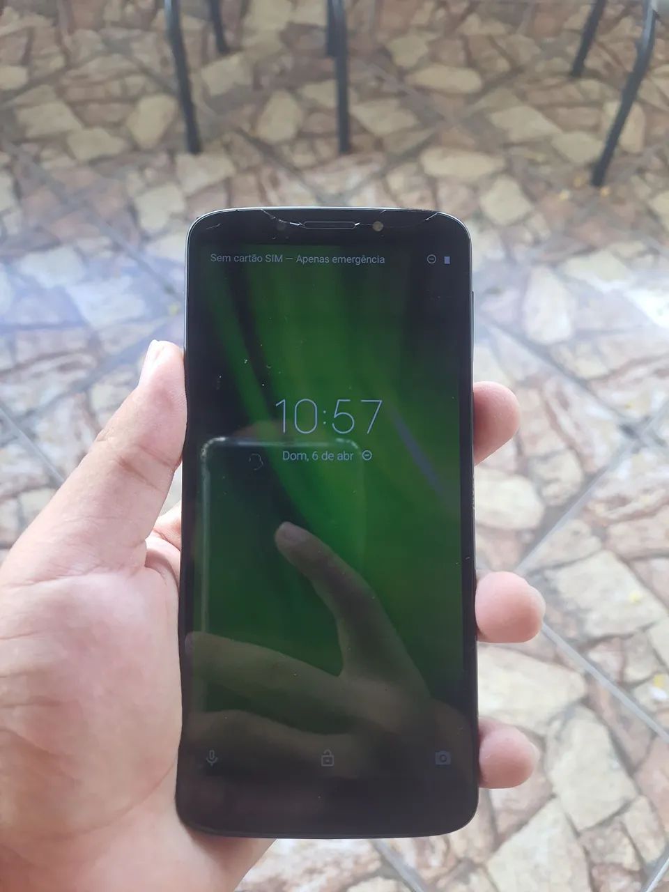 Moto g6  play  preto 