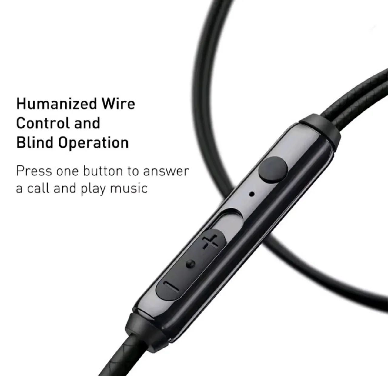 Fone de Ouvido com fio Baseus H19 - Foto 3