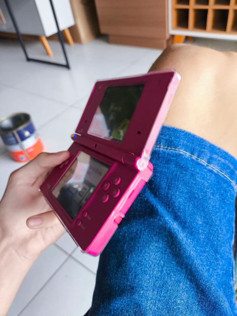Nintendo DSi desbloqueado, quero que ele faça outra pessoa feliz - Foto 4