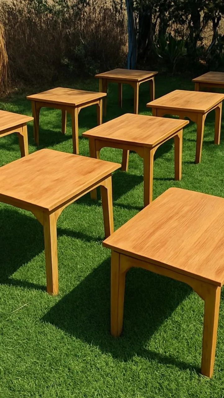 Mesinha de jantar 80x80 Peroba Rosa feita SOB ENCOMENDA. LEIAM O ANÚNCIO, POR FAVOR.