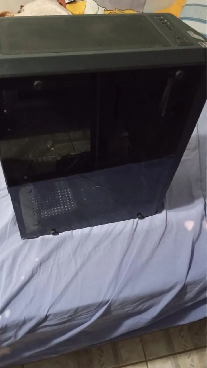 Gabinete Gamer PC Preto - Foto 2