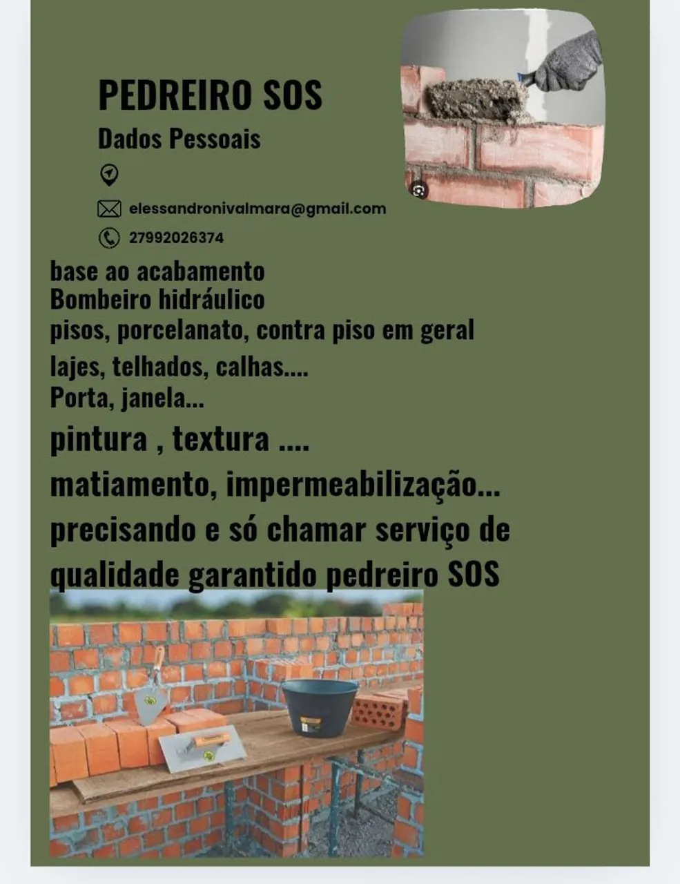 Pedreiro SOS