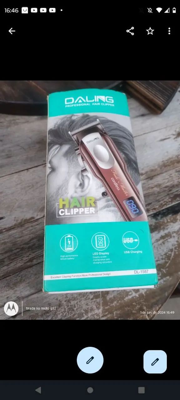 Máquina de cortar cabelo  - Foto 2