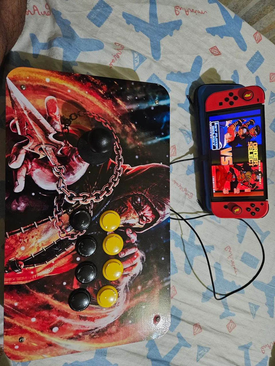 Controle arcade funciona ps4,nitendo switch...