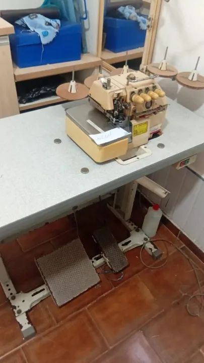 Máquina de Manual de Casear, Interloque, Máquina Industrial Reta, Galoneira  - Foto 2