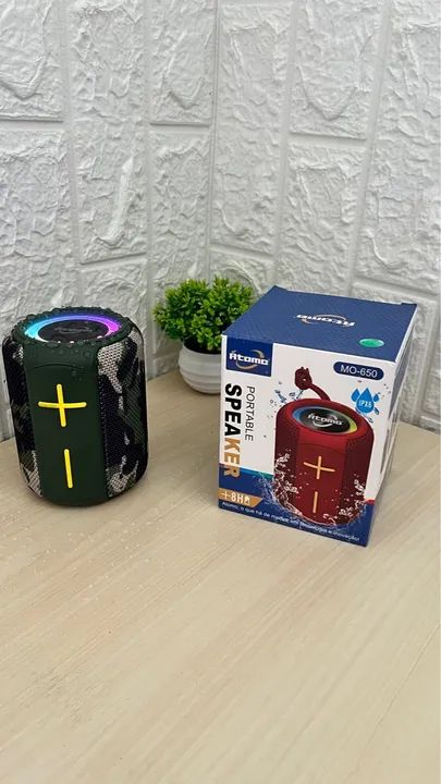 Caixa de Som Bluetooth Átomo resistente à água MO-650