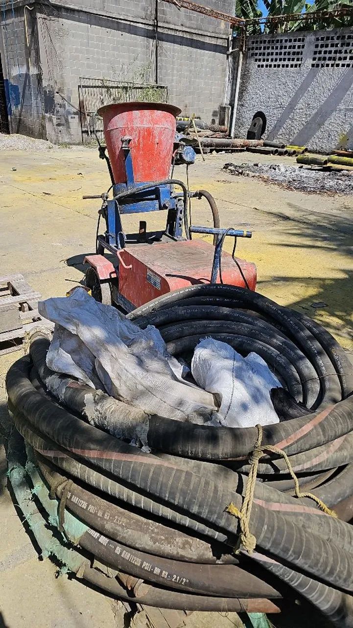 Bomba de concreto projetado. - Foto 3