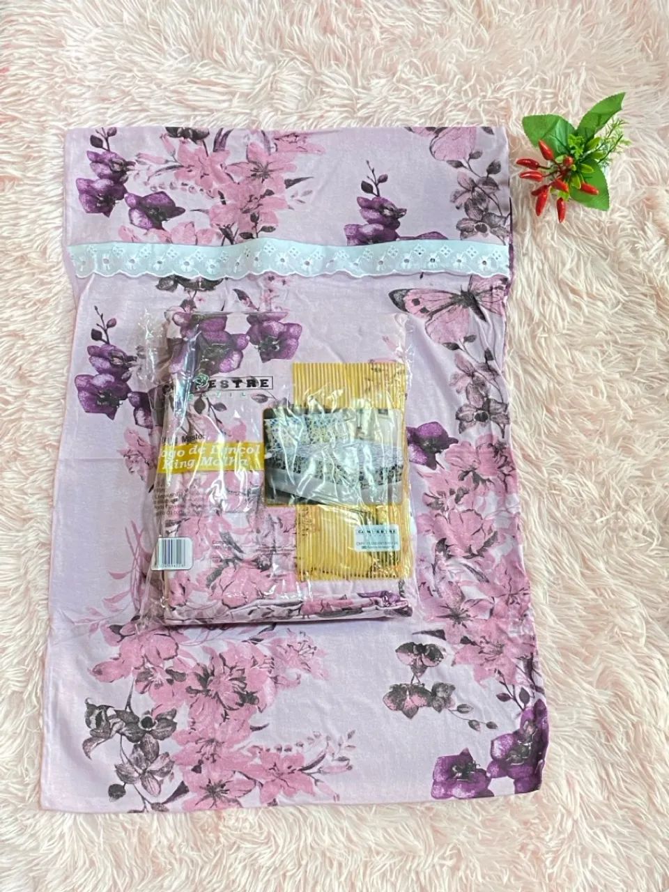 Jogo de lençol King malha 