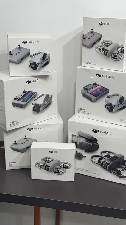 Drone Dji a pronta entrega | Loja Física | Garantia | Lacrados - Em ate 18x no cartão